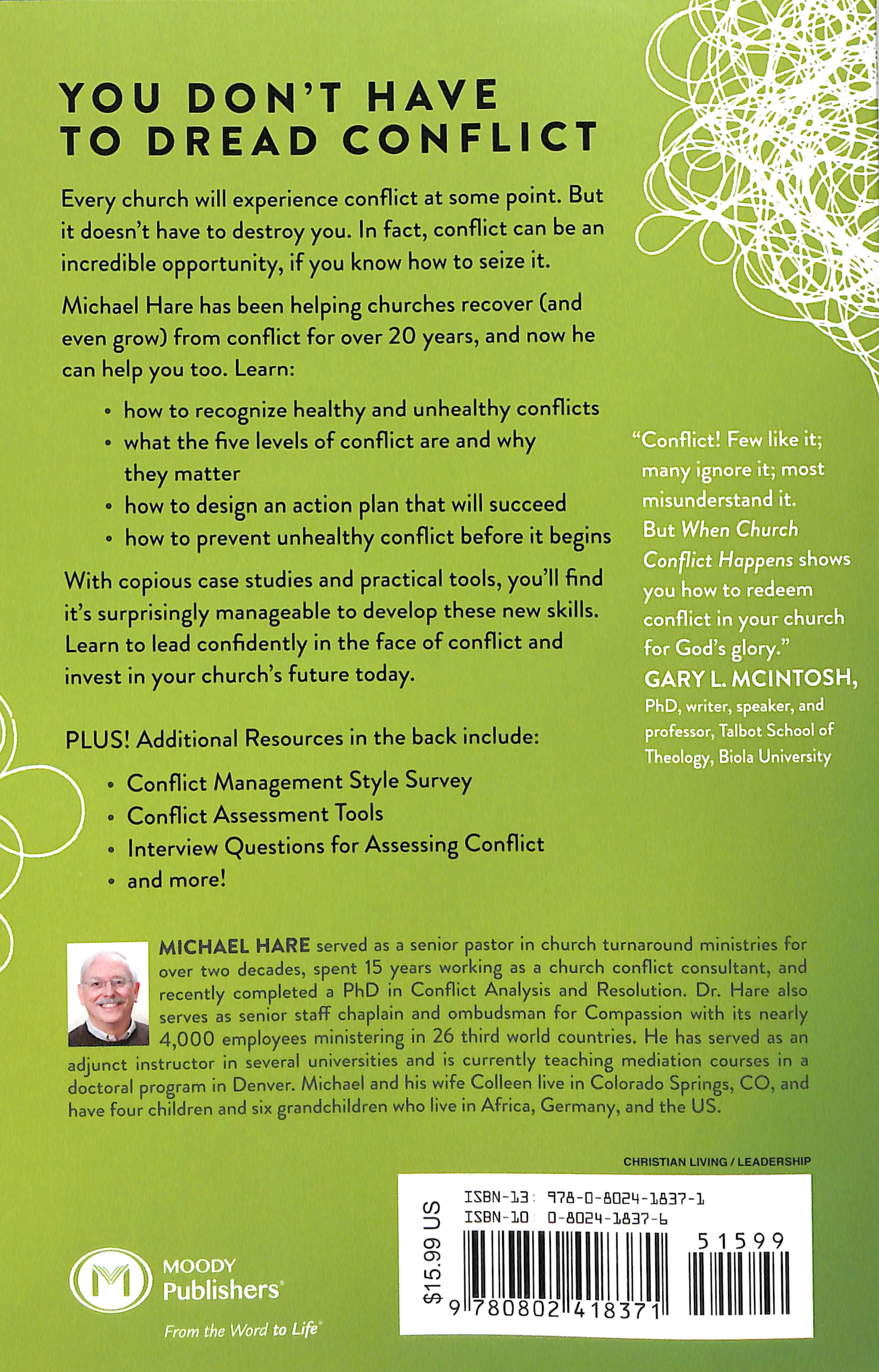 When Church Conflict Happens: A Proven Process For Resolving Unhealthy Disagreements and Embracing Healthy Ones