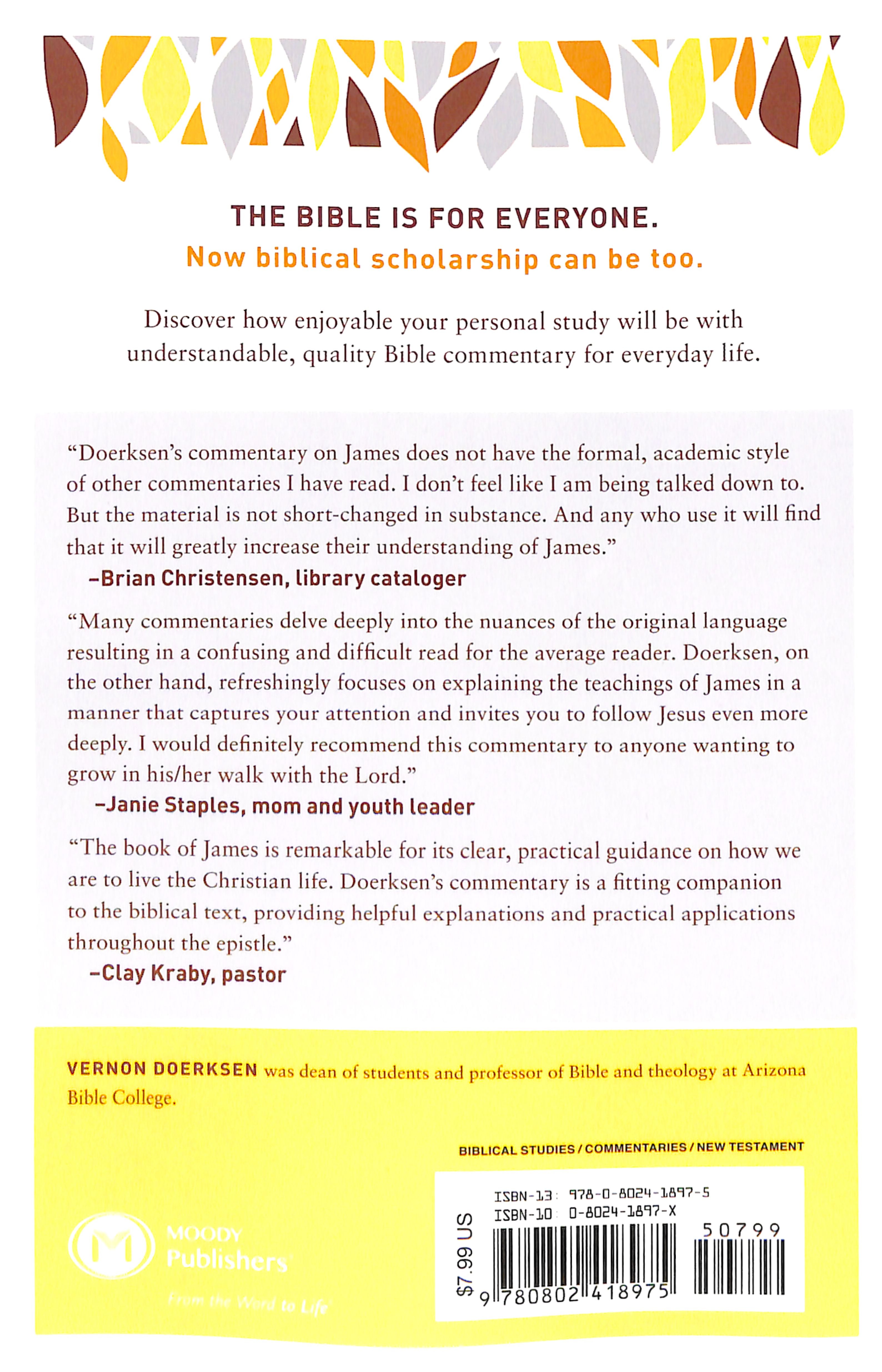 James (Everyday Bible Commentary Series)