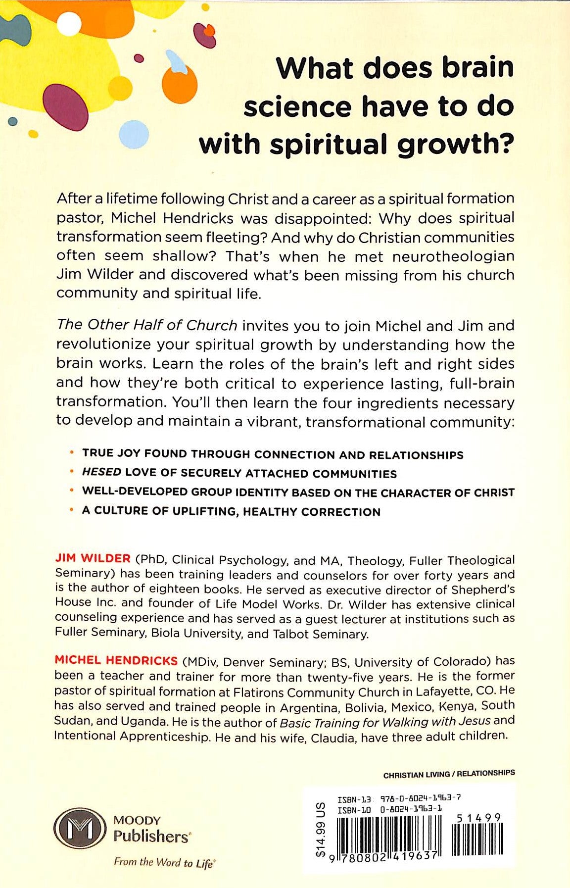 The Other Half of Church: Christian Community, Brain Science, and Overcoming Spiritual Stagnation