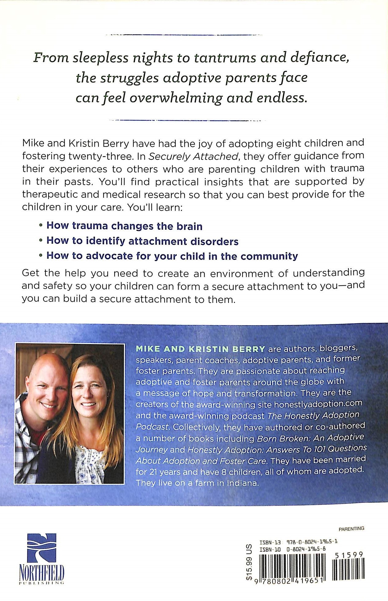 Securely Attached: How Understanding Childhood Trauma Will Transform Your Parenting - a Handbook For Adoptive and Foster Parents
