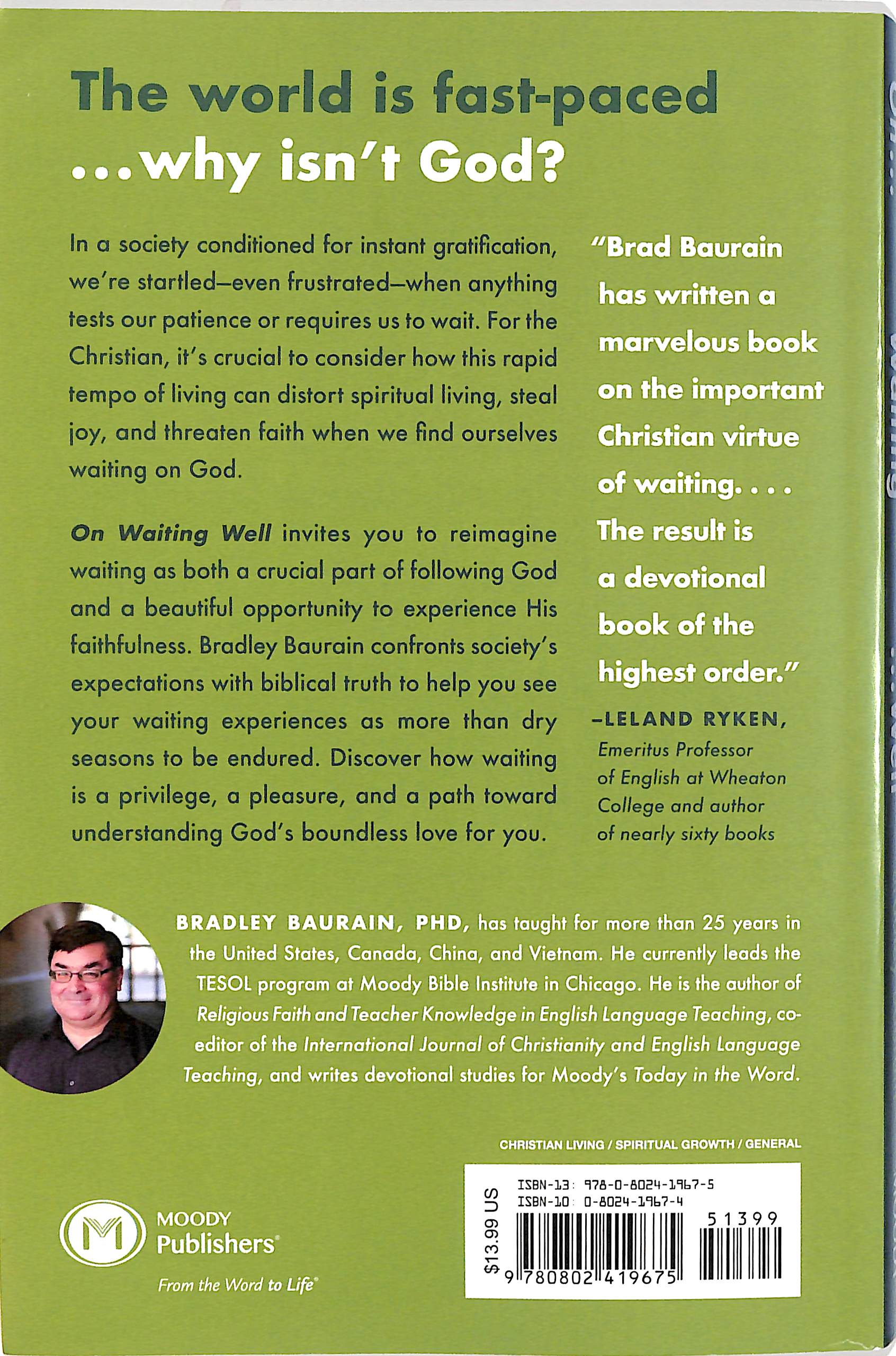 On Waiting Well: Moving From Endurance to Enjoyment When You're Waiting on God