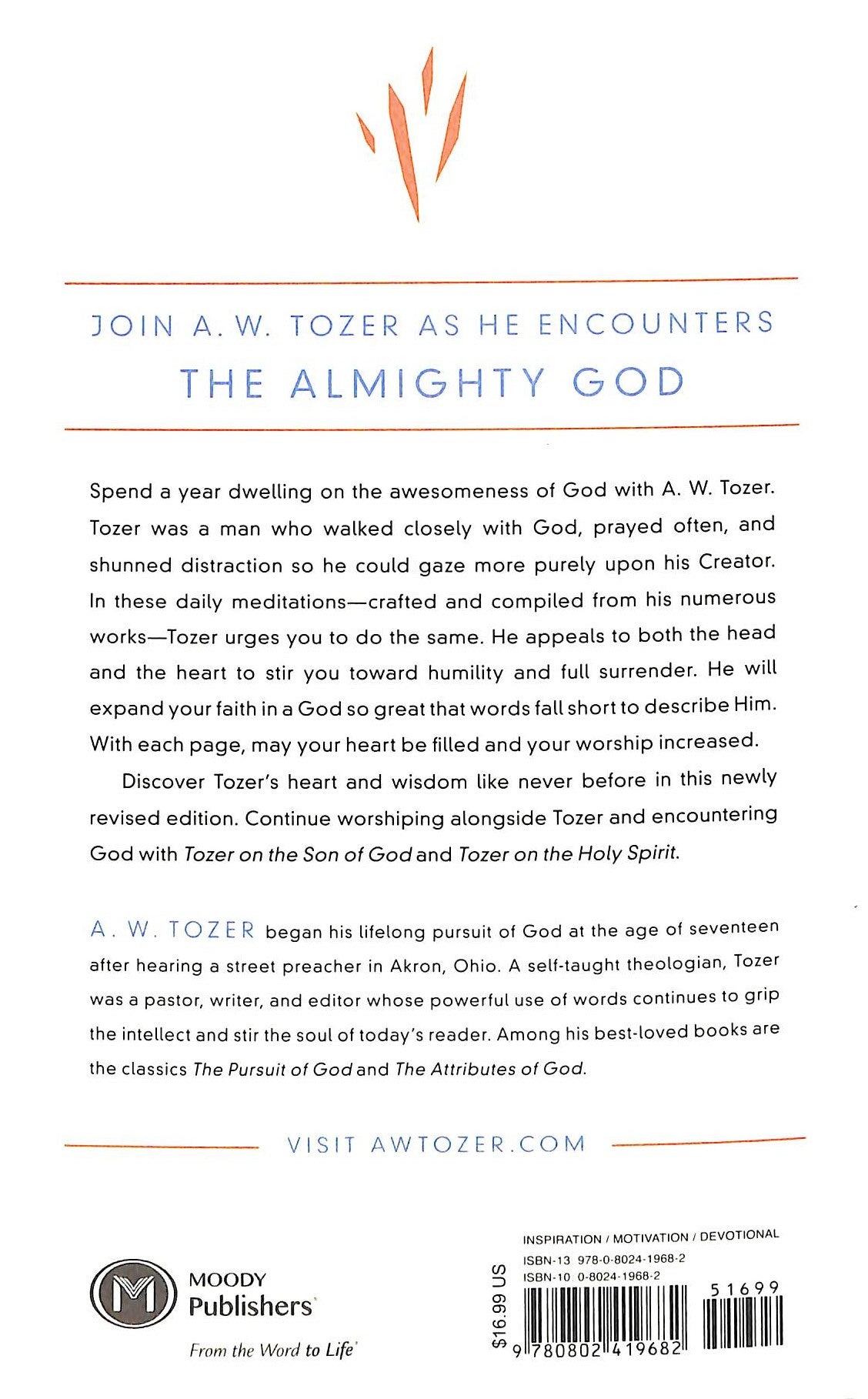 Tozer on the Almighty God: A 365-Day Devotional