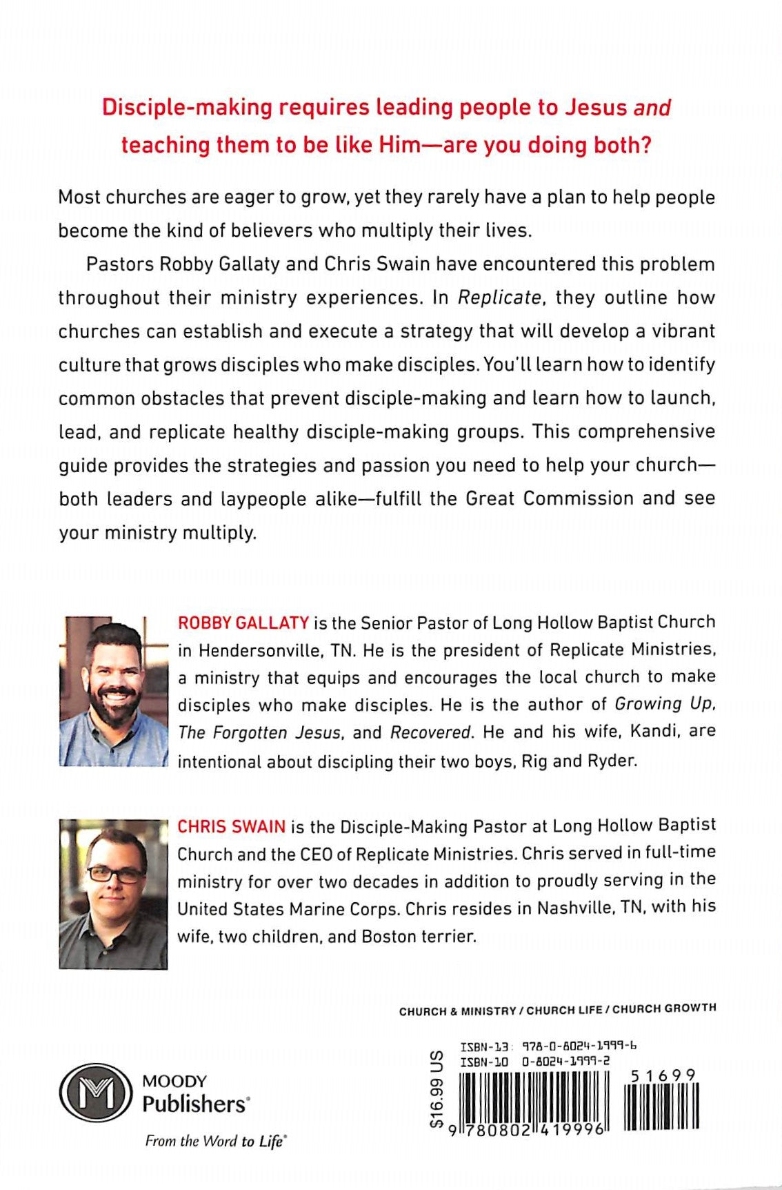 Replicate: How to Create a Culture of Disciplemaking Right Where You Are