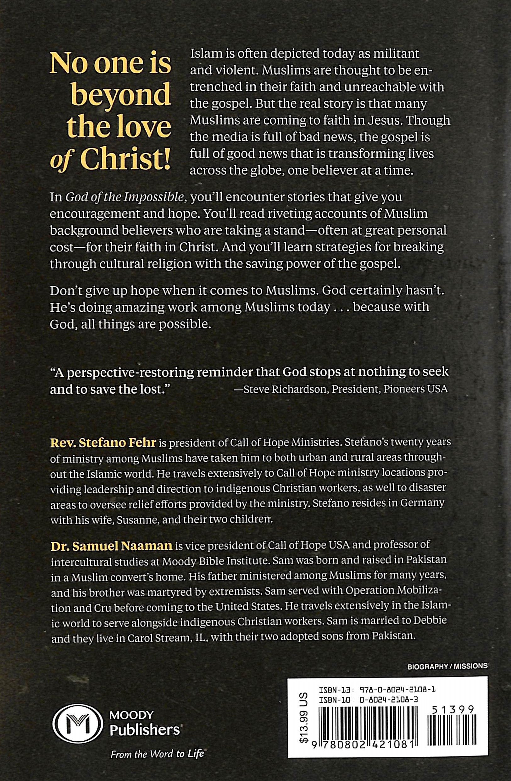 God of the Impossible: Stories of Hope From the Muslim World