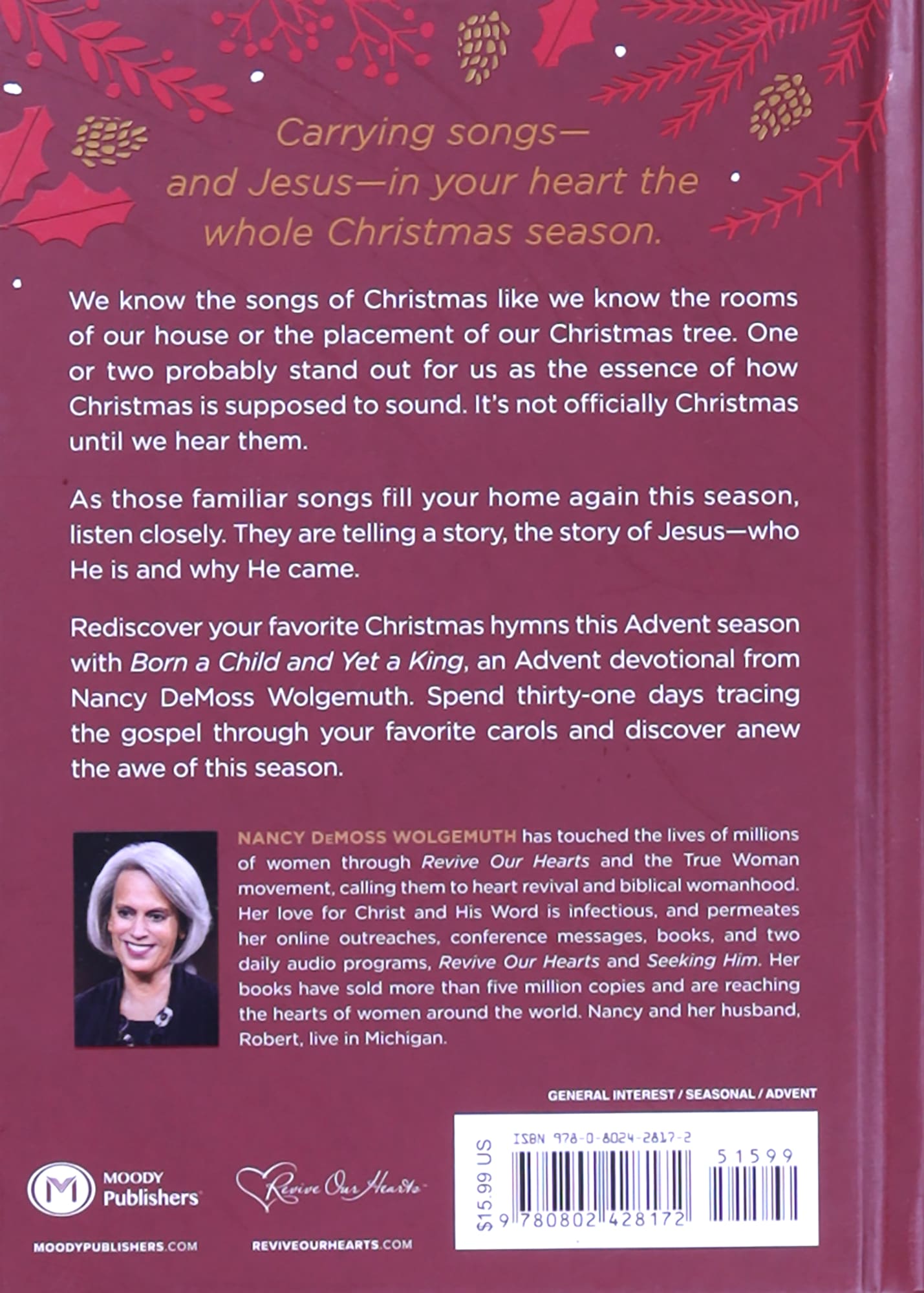 Born a Child and Yet a King: The Gospel in the Carols: An Advent Devotional