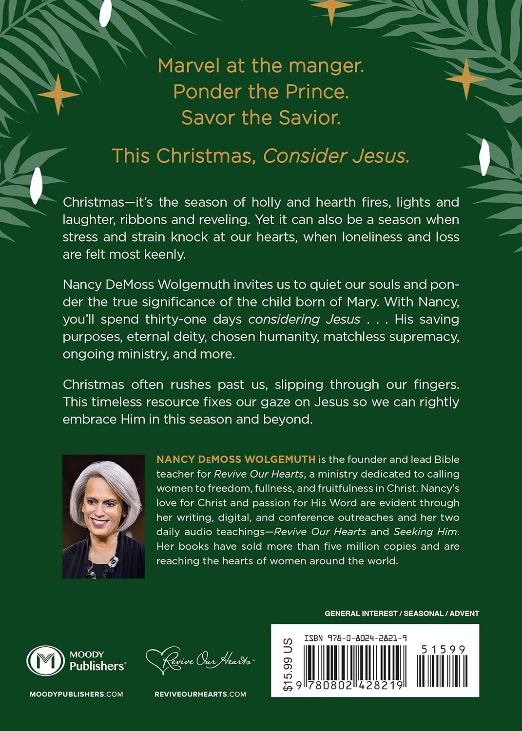 Consider Jesus: Meditations on the Person and Work of Christ - A 31-Day Advent Devotional