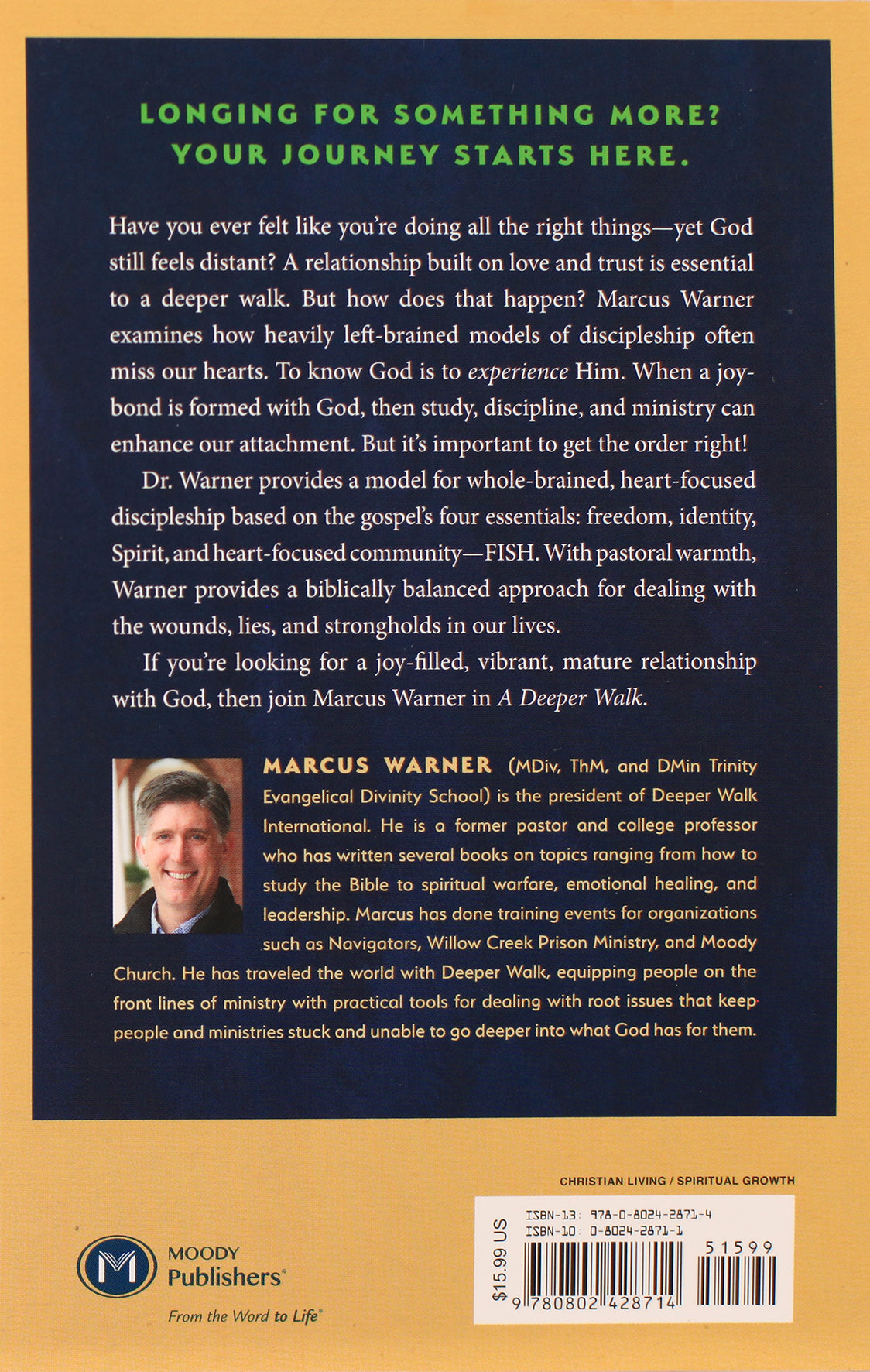 A Deeper Walk: A Proven Path For Developing a More Vibrant Faith