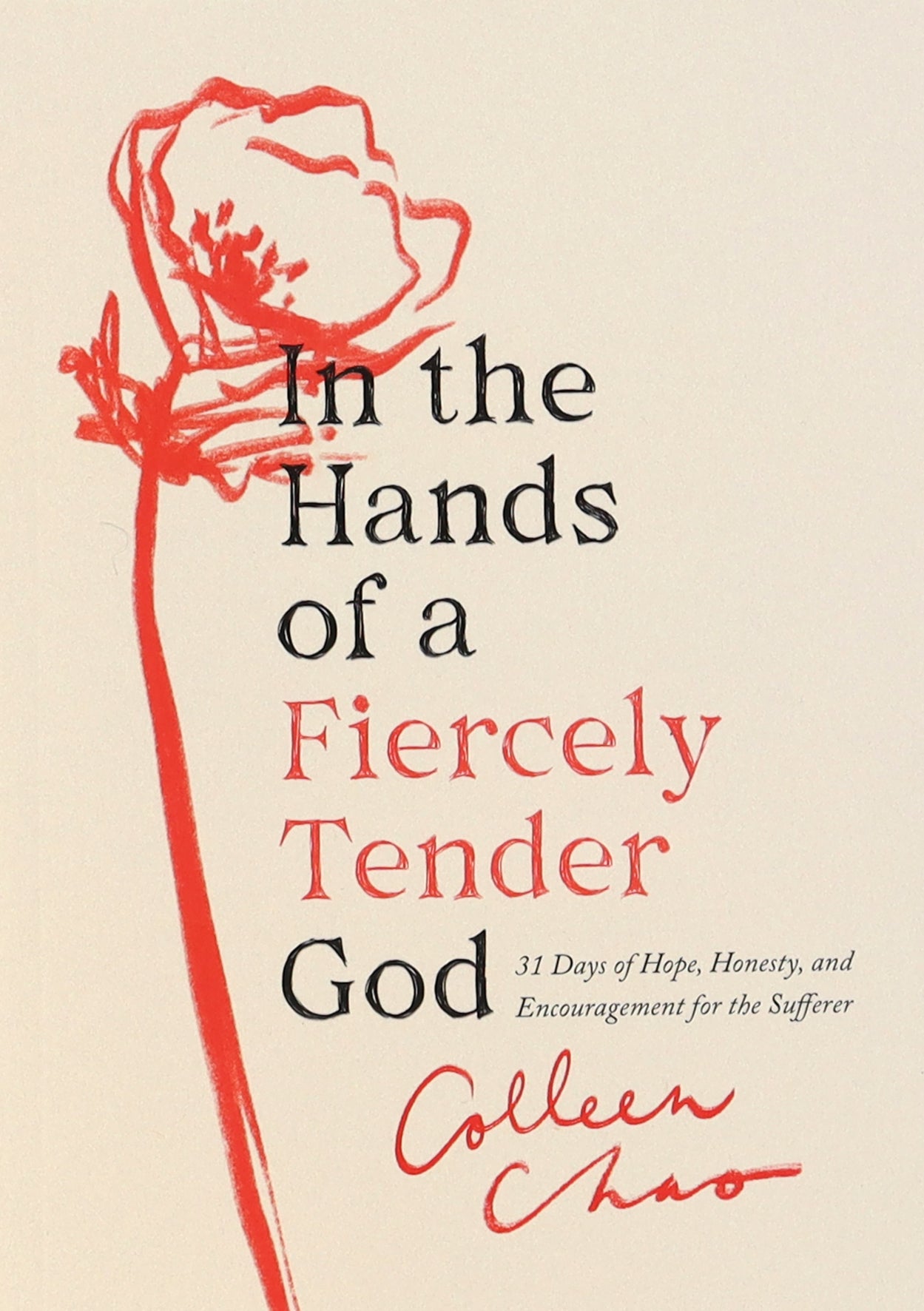 In the Hands of a Fiercely Tender God: 31 Days of Hope, Honesty, and Encouragement For the Sufferer