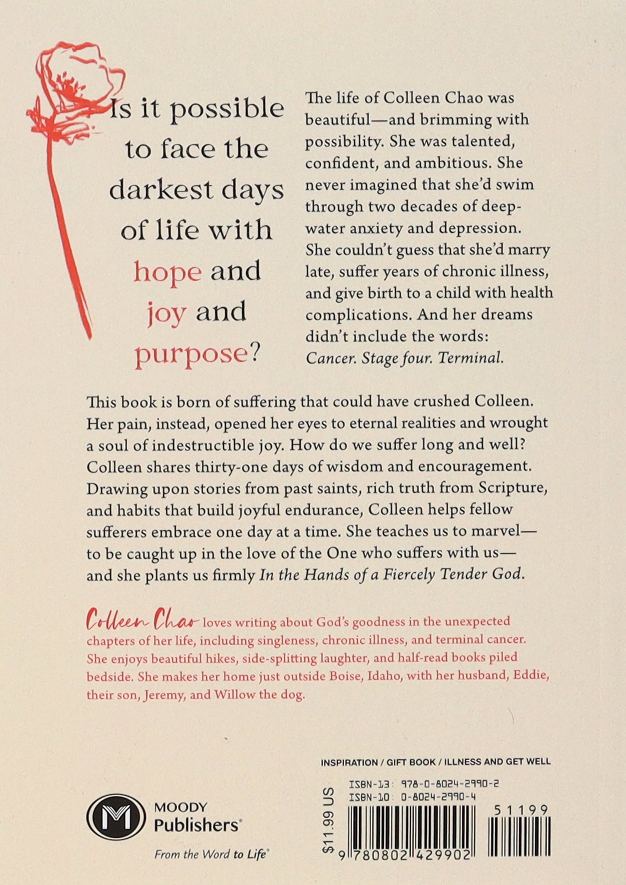 In the Hands of a Fiercely Tender God: 31 Days of Hope, Honesty, and Encouragement For the Sufferer