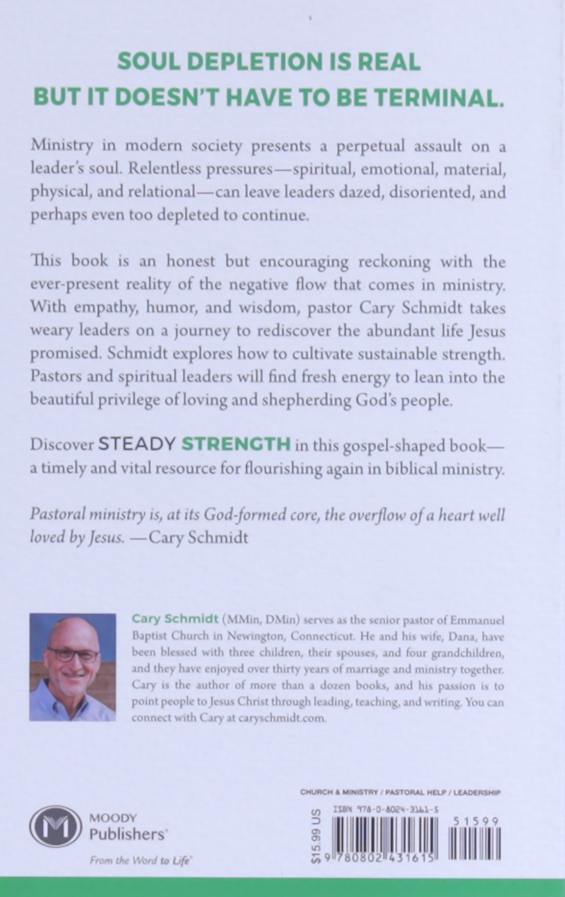 Steady Strength: Reversing Ministry's Dangerous Drift Toward Depletion