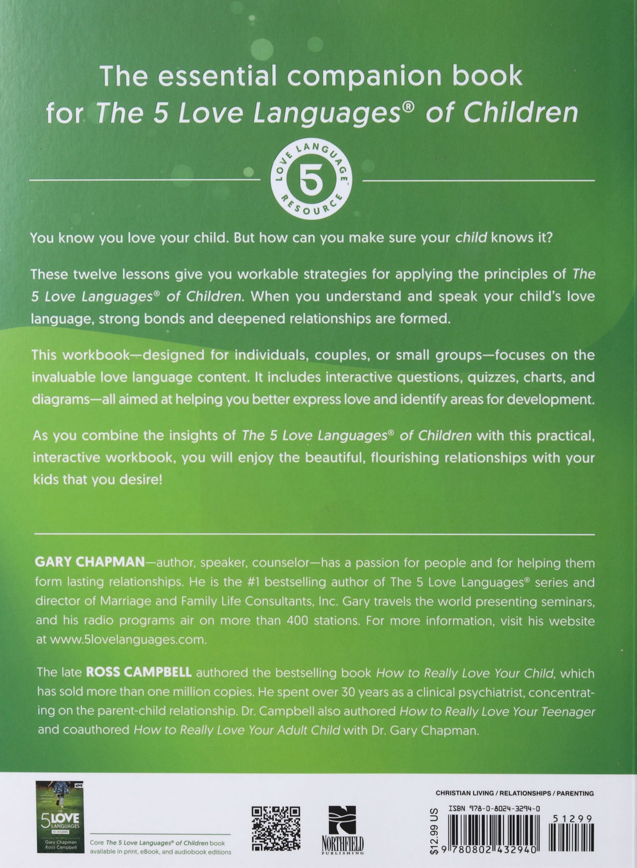 The 5 Love Languages of Children Workbook