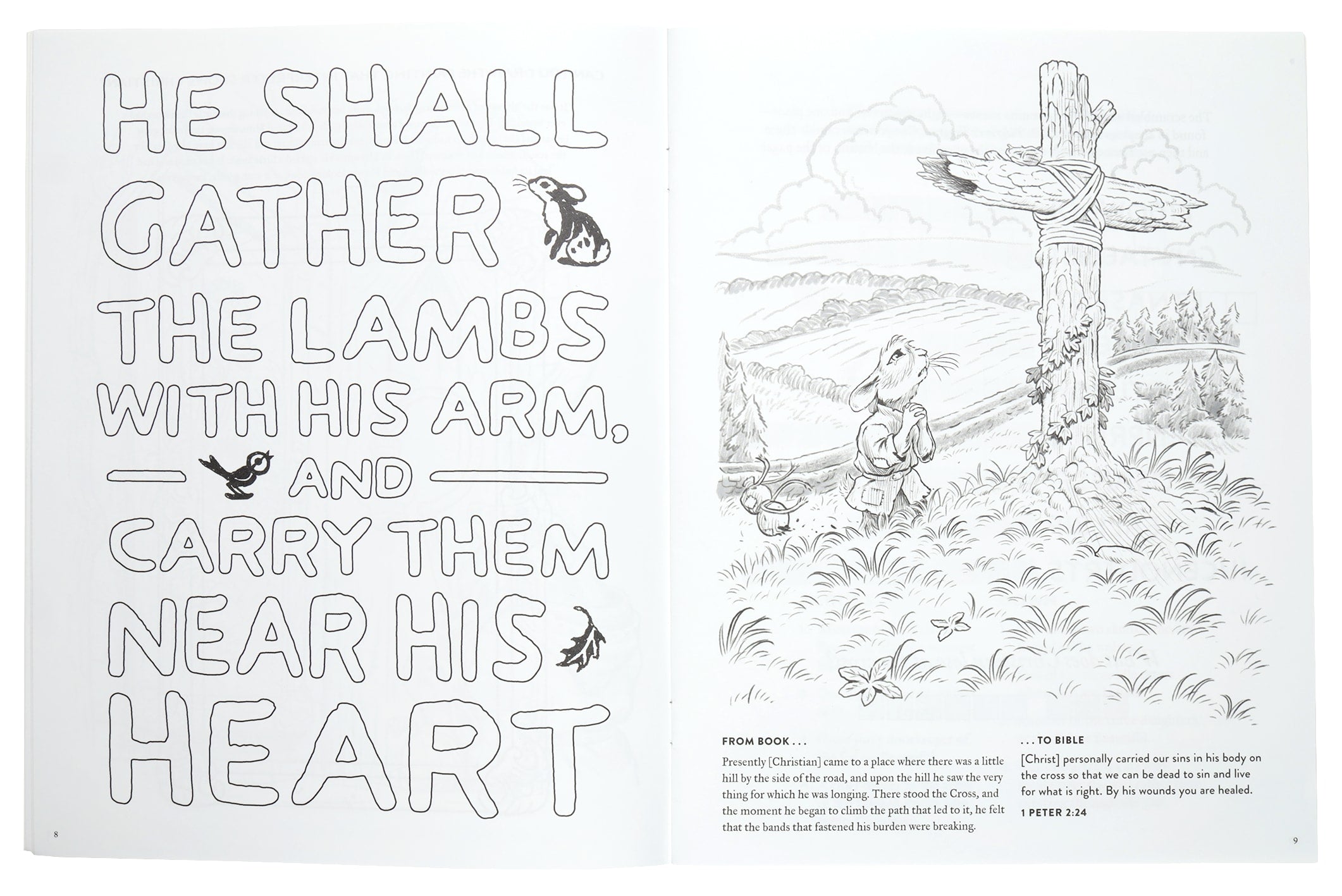 The Little Pilgrim's Progress Illustrated Edition Coloring and Activity Book