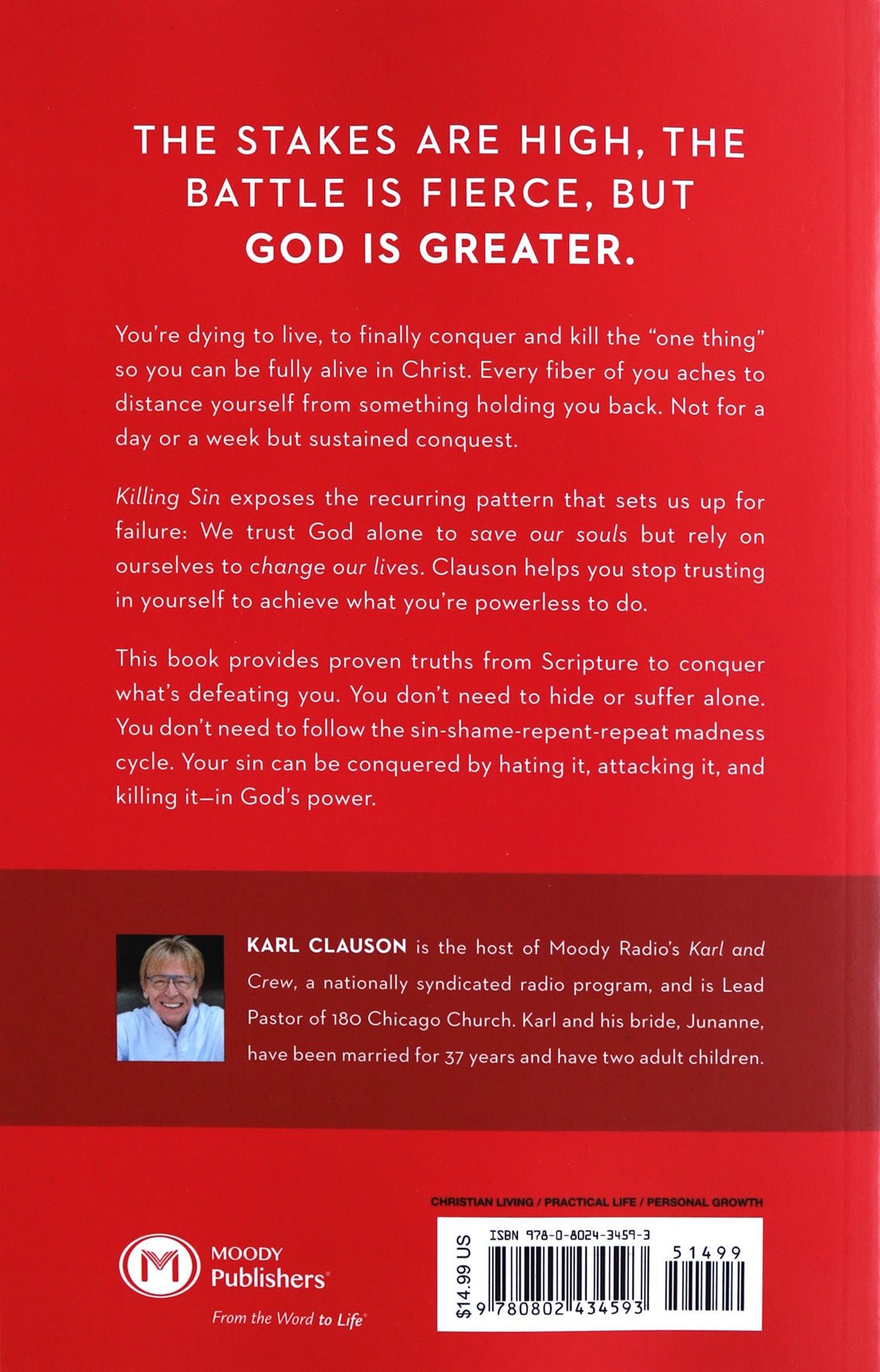 Killing Sin: Conquer That One Thing That's Killing You