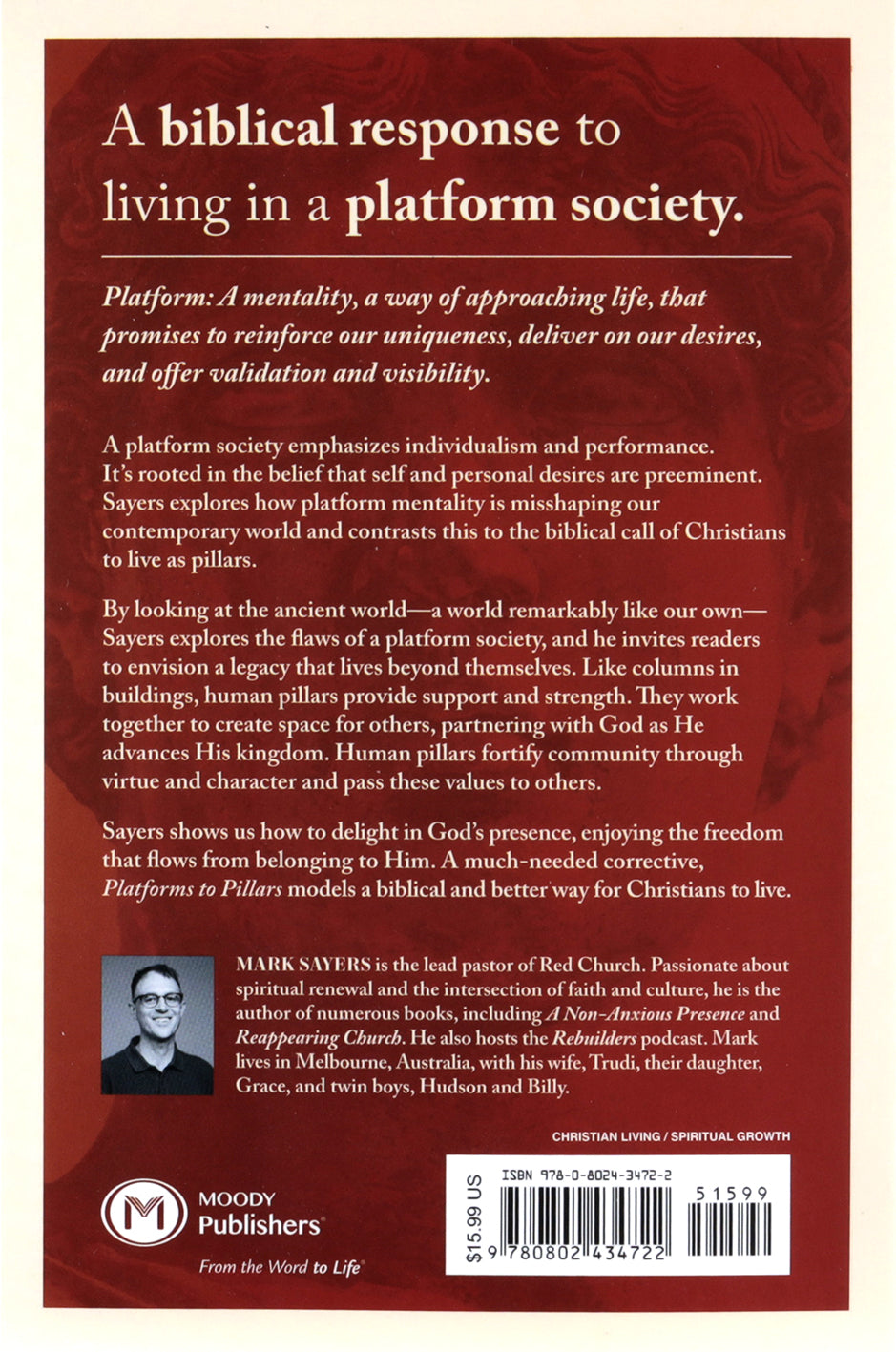 Platforms to Pillars: Trading the Burden of Performance for the Freedom of God's Presence