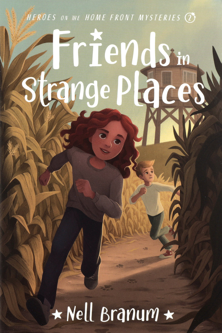 Friends in Strange Places (#02 in Heroes on the Home Front Mysteries Series)
