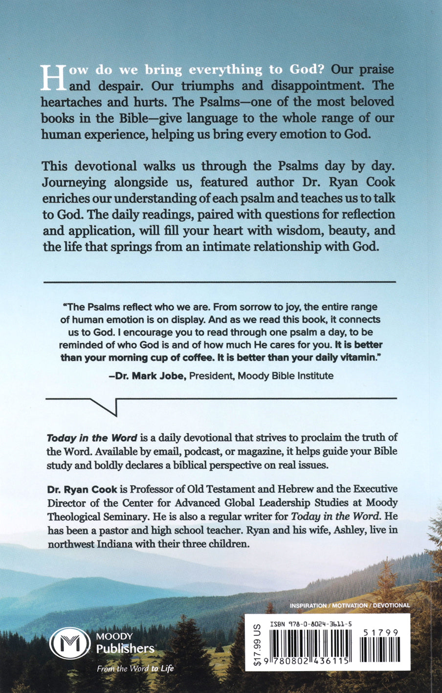 Talking with God: Daily Readings Through the Psalms