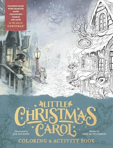Little Christmas Carol: Coloring & Activity Book