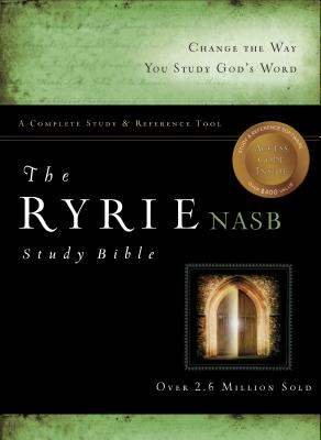 NASB Ryrie Study Bible Black Indexed (Red Letter Edition)