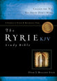 KJV Ryrie Study Bible Black Genuine (Red Letter Edition)