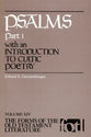 Psalms, Part 1: An Introduction to Cultic Poetry (#14 in Forms Of The Old Testament Literature Series)