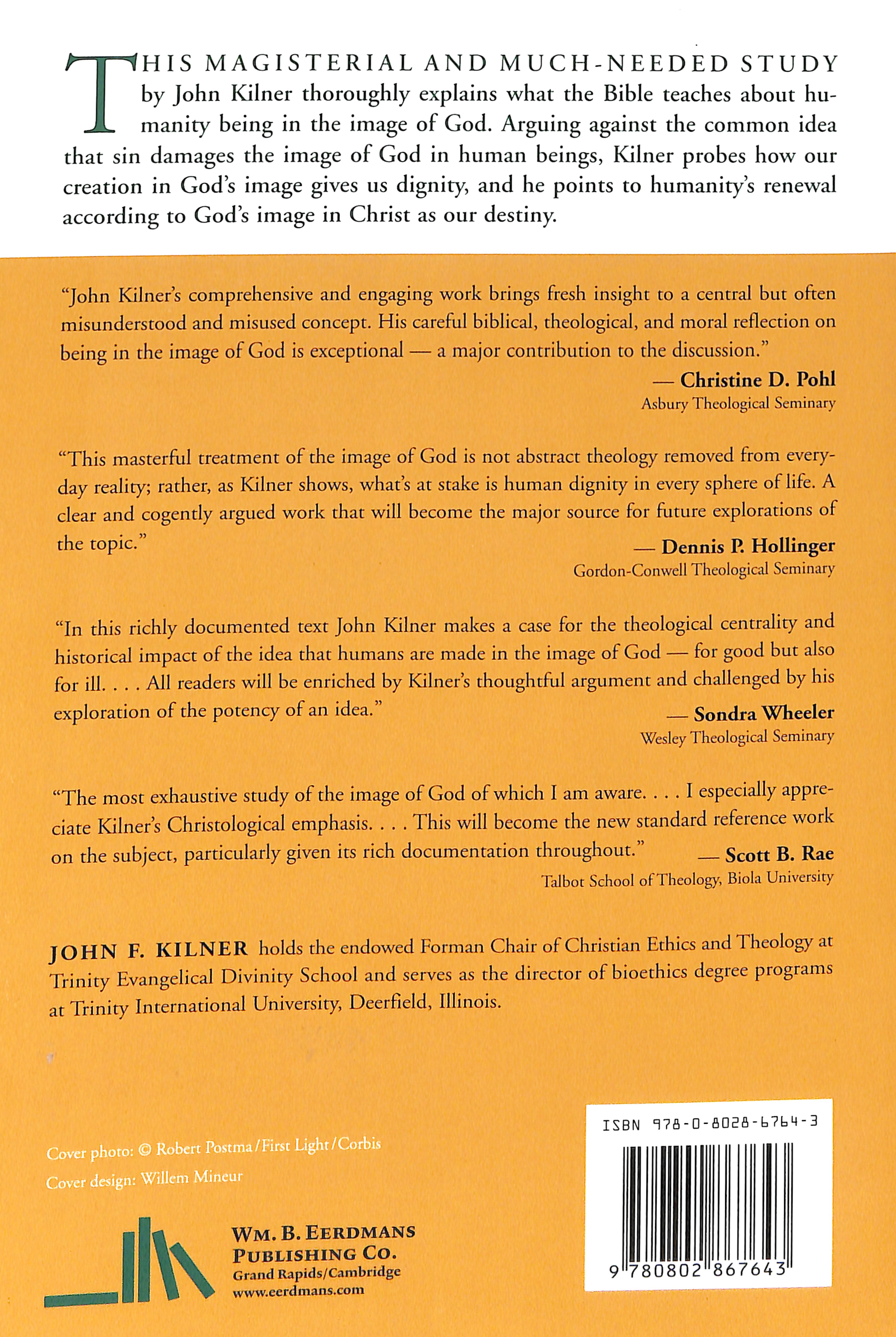 Dignity and Destiny: Humanity in the Image of God