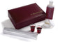 Portable Communion Set: The Basic (Maroon/red)
