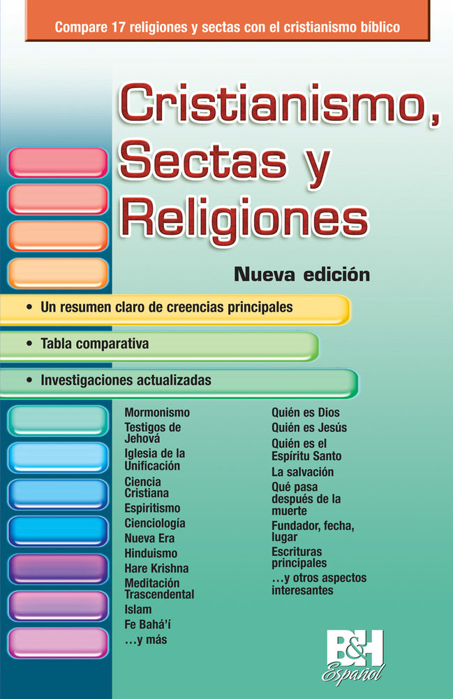 Tract Cristianismo, Sectas Y Religiones (Spanish)