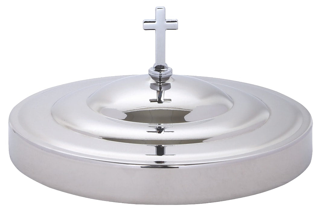 Communion Bread Plate Cover Silver