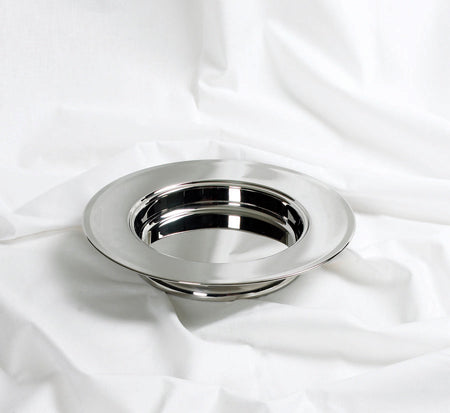 Communion Stacking Bread Plate Silver