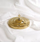 Communion Bread Plate Cover Brass