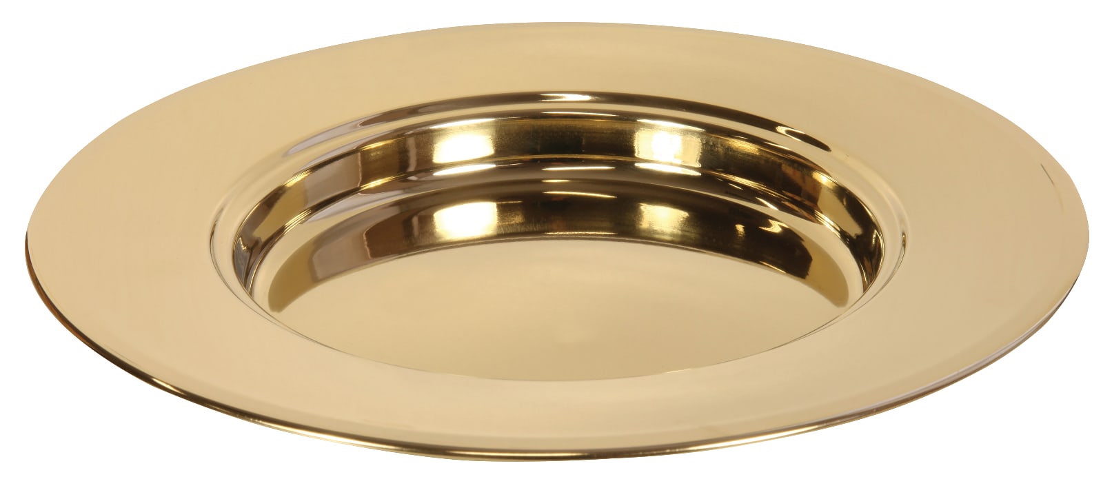 Communion Bread Plate Brass