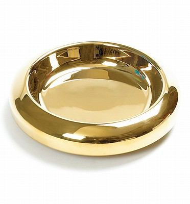 Communion Tray Bread Insert: Brass