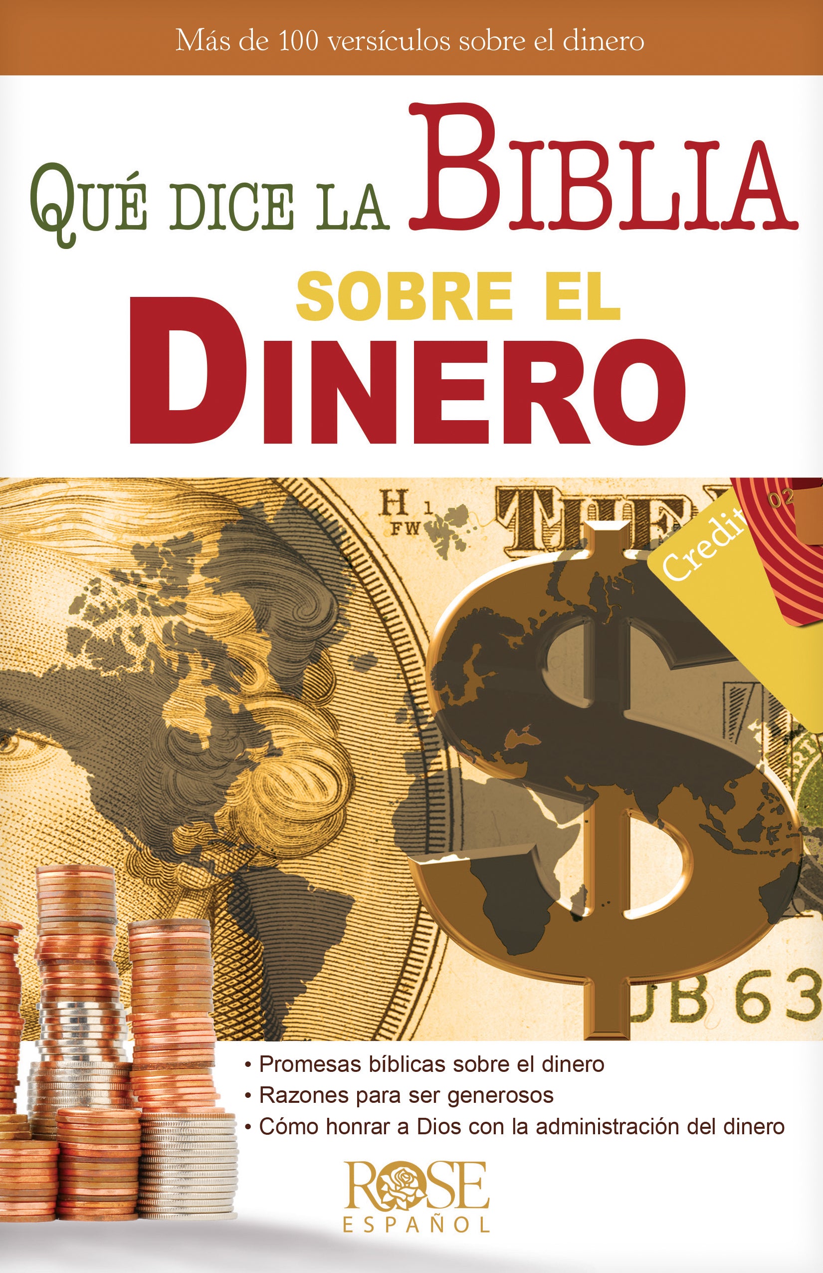 Tract Qu Dice La Biblia Sobre El Dinero: MS De 100 Versculos Sobre El Dinero (Spanish)