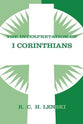 Interpretation of I Corinthians
