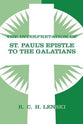 Interpretation of St.Paul's Epistle to the Galatians