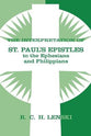 Interpretation of St.Paul's Epistles to the Ephesians and Philippians