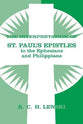 Interpretation of St.Paul's Epistles to the Ephesians and Philippians