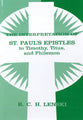 Interpretation of St.Paul's Epistles to Timothy, Titus, and Philemon