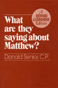 What Are They Saying About Matthew?