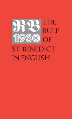 Rule of Saint Benedict in English