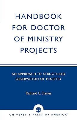 Handbook For Doctor of Ministry Projects