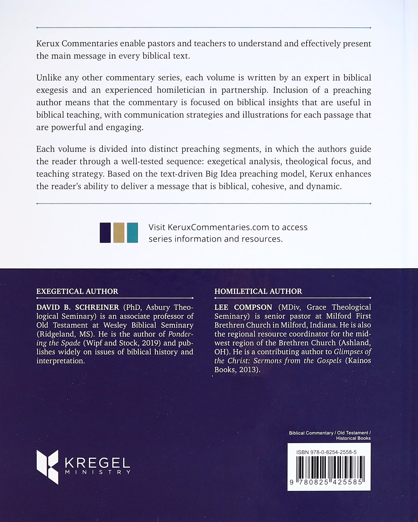 1 & 2 Kings: A Commentary For Biblical Preaching and Teaching (Kerux Commentary Series)