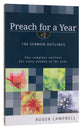 104 Sermon Outlines (#2 in Preach For A Year Series)
