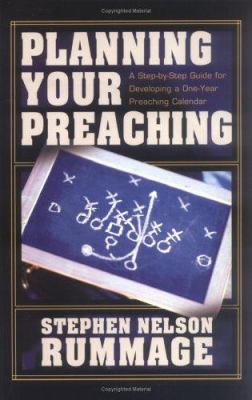 Planning Your Preaching