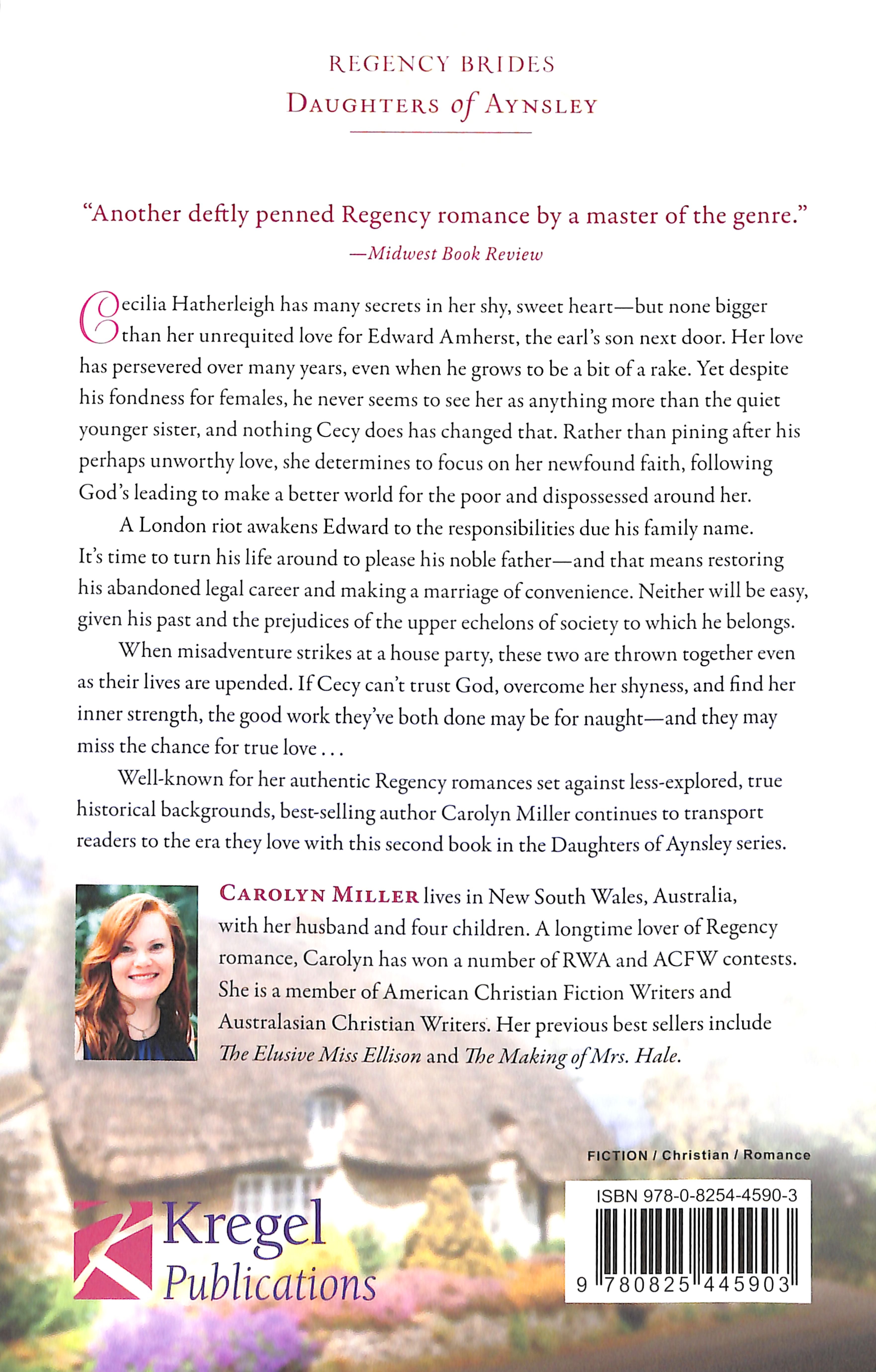 Underestimating Miss Cecilia (#02 in Regency Brides: Daughters Of Aynsley Series)