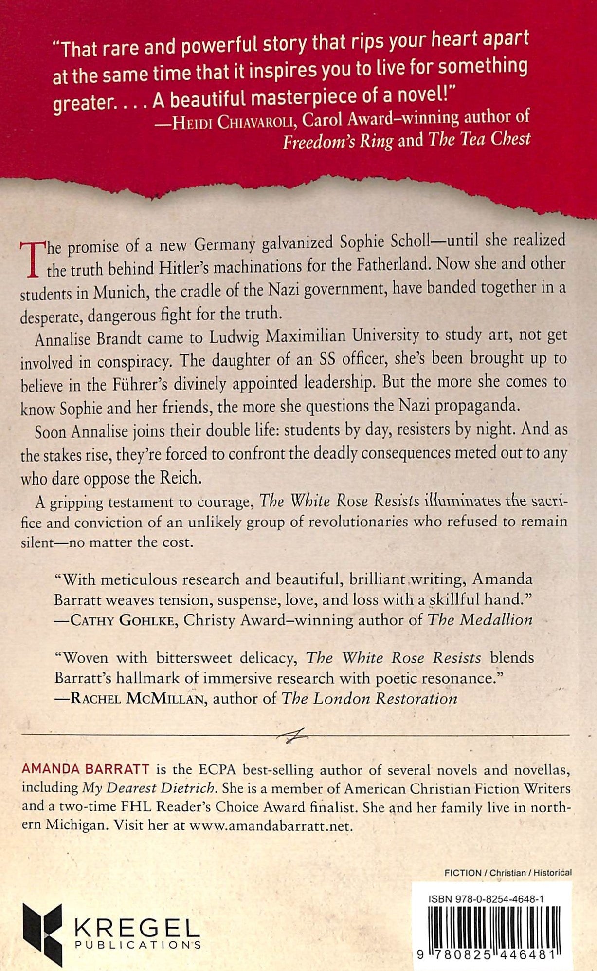 The White Rose Resists: A Novel of the German Students Who Defied Hitler