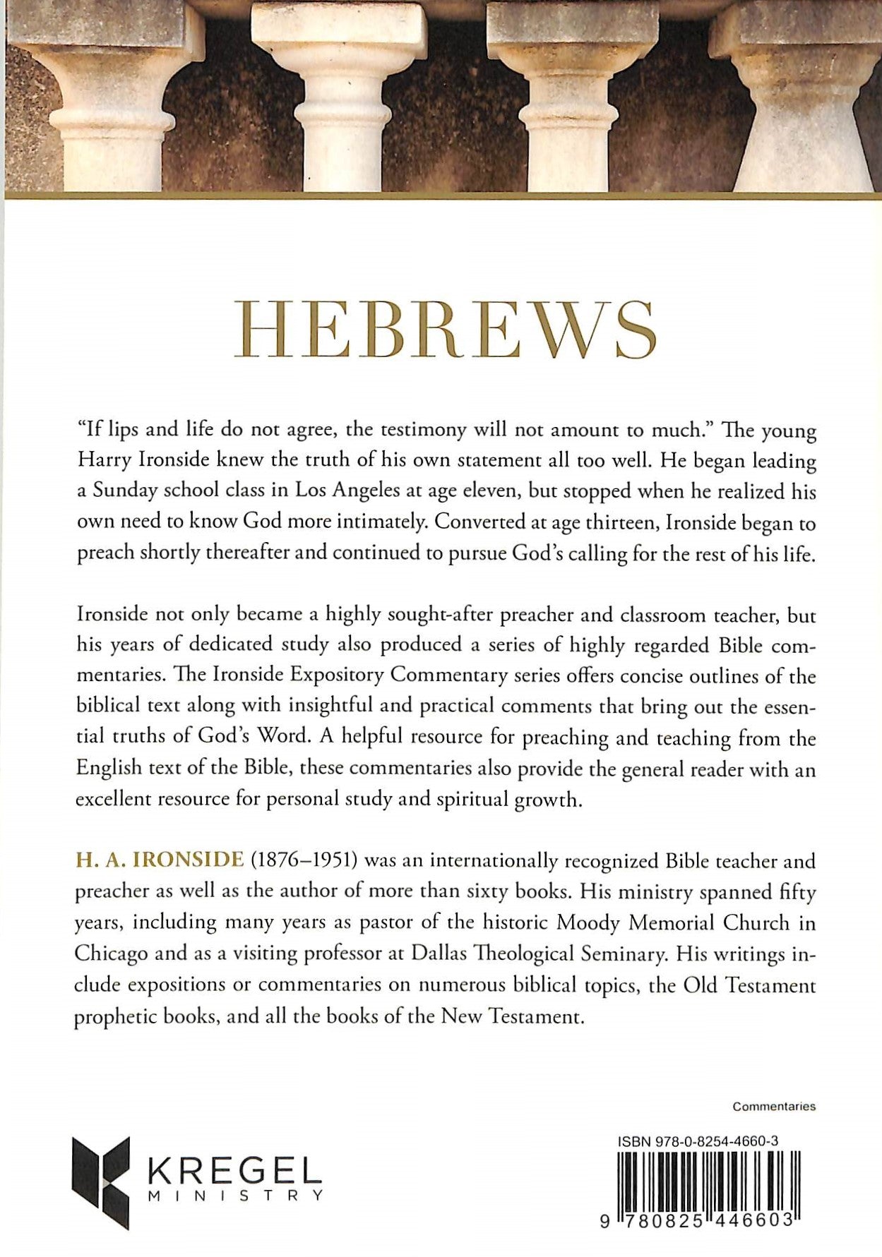 Hebrews (Ironside Expository Commentary Series)