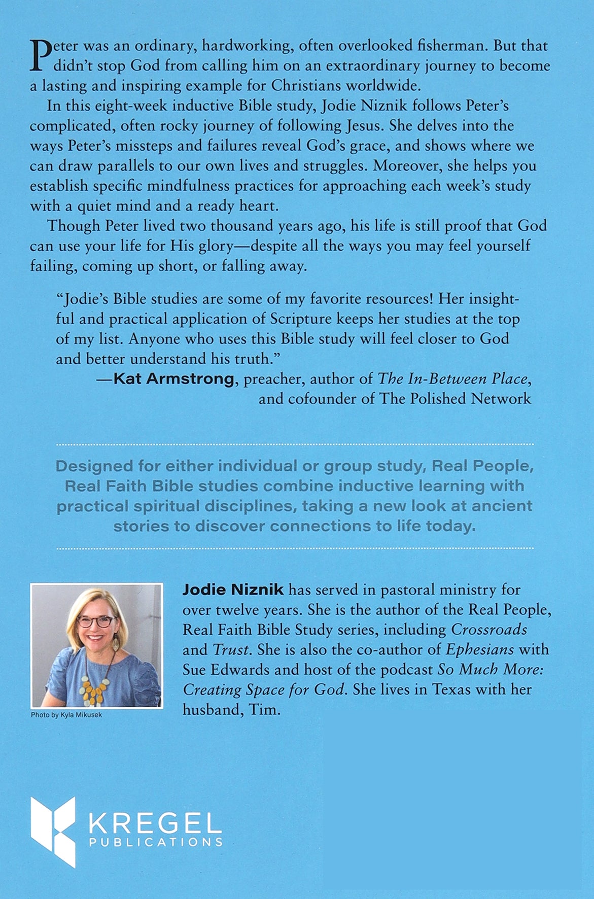 Journey: A Study of Peter For Stumbling Toward Jesus's Extravagant Grace (#04 in Real People, Real Faith Bible Study Series)