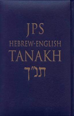 Jps Hebrew-English Tanakh Deluxe Hardcover Navy Leatherette