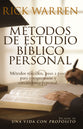Metodos De Estudio Bblico Personal (Rick Warren's Bible Study Methods) (Spanish)